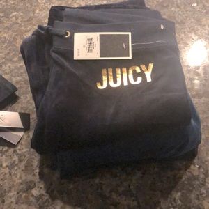 XS wide/straight leg sweat pants by Juicy!